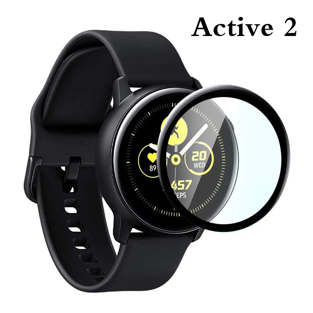 Защита экрана для Samsung Galaxy Watch Active 2 40 мм 44 закаленное стекло 3D полноэкранная