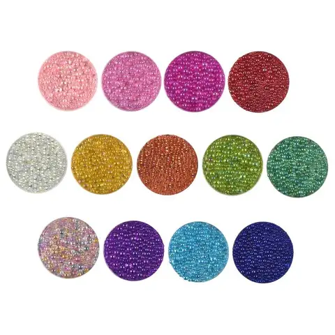 10 г/упак. 0,4-3 мм мини шарики пузыря Крошечные стеклянные бусины для силиконовой формы УФ-смола эпоксидный наполнитель Смола наполнение DIY Дизайн ногтей Декор