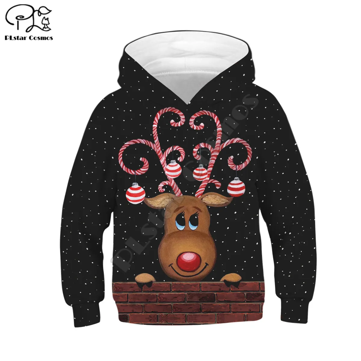 

Christmas tree deer pattern Kids Cloth Cartoon Children's wear 3d hoodies/boy sweatshirt Cartoon Hot Movie pant style-4
