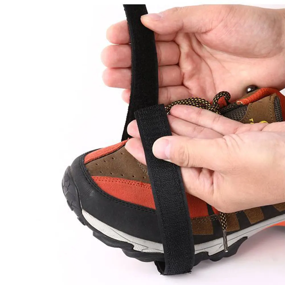 Мужские и женские шипы для пешего туризма льда снега противоскользящие