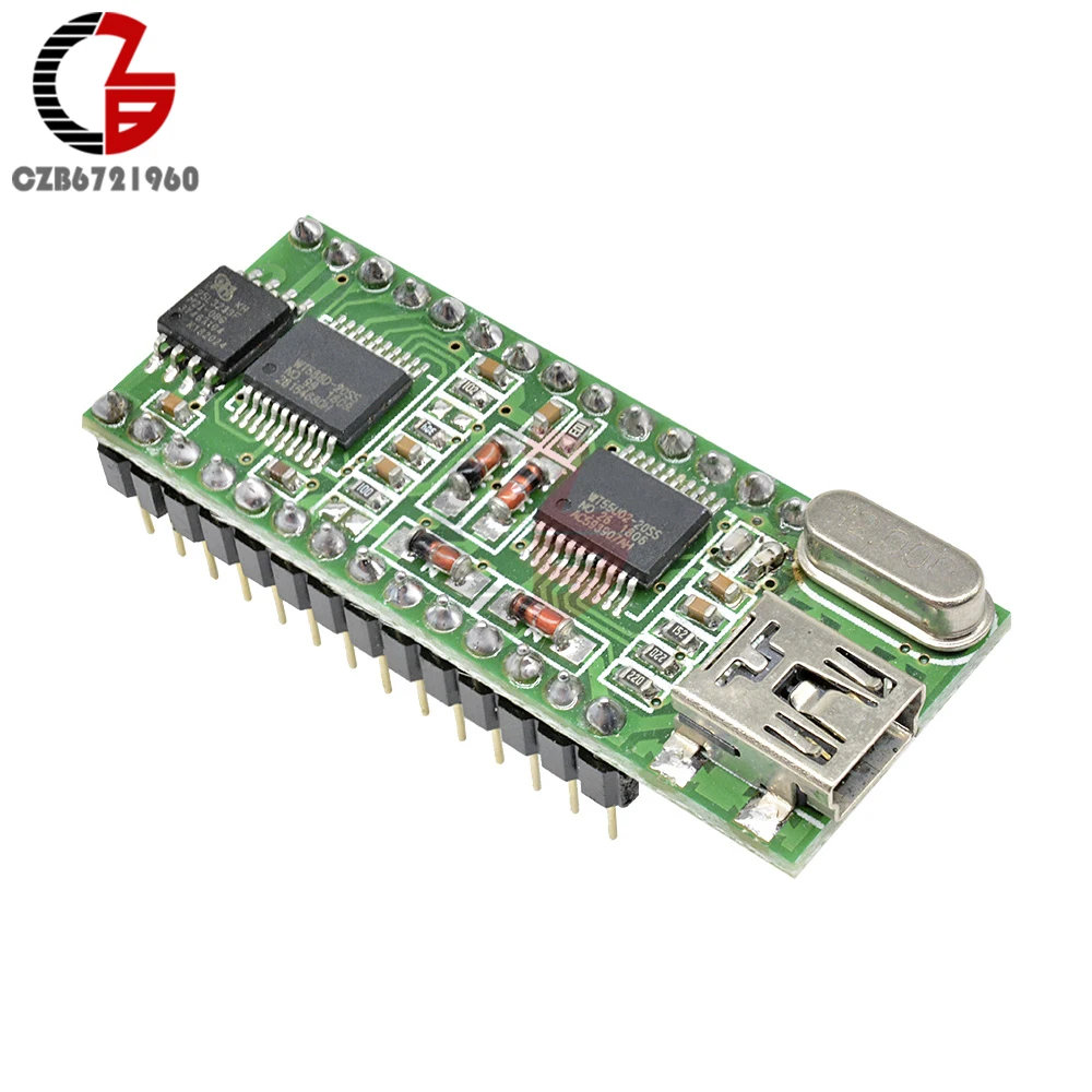 WT588D-U-32M звуковая плата управления 5 в мини USB WT588D-U Голосовая плата управления 32 м DC 2,8 В 5,5 В ЦАП ШИМ WAV выход