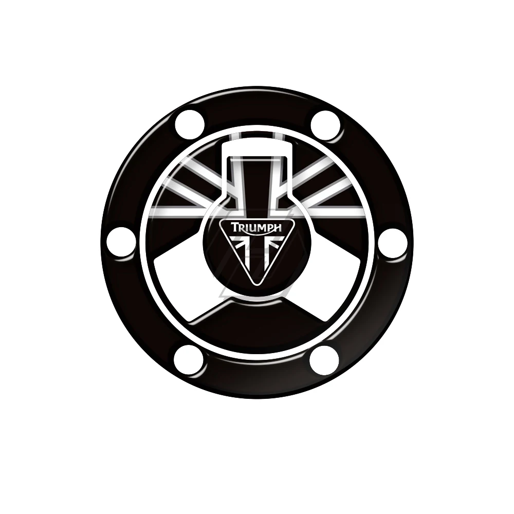 Защитный чехол 3D из смолы для мотоциклетного бака с бензобаком Triumph Trident 660 Street Triple