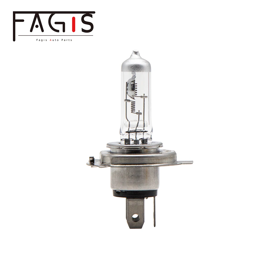 Fagis 2 шт. H4 HB2 9003 24V 75/70W P43T прозрачные фары для грузовиков Автомобильные галогеновые