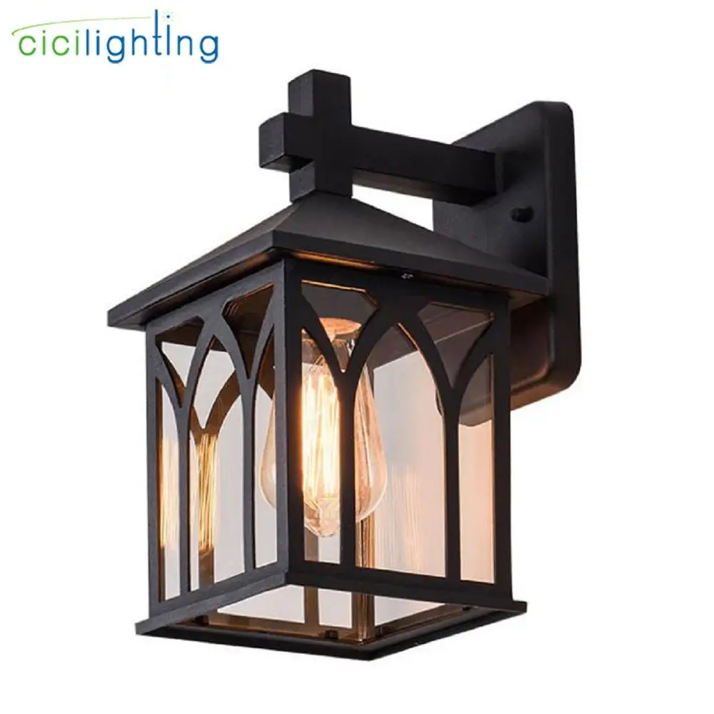 E27 Водонепроницаемый Светильники для крыльца современный светодиодный