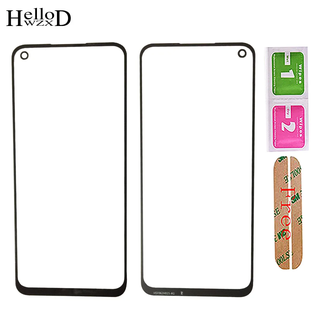 

Phone Front Glass For OPPO A52 LCD Outer Glass Front Outer Glass ( No Touch Screen Digitizer Panel ) 3M Glue Wipes