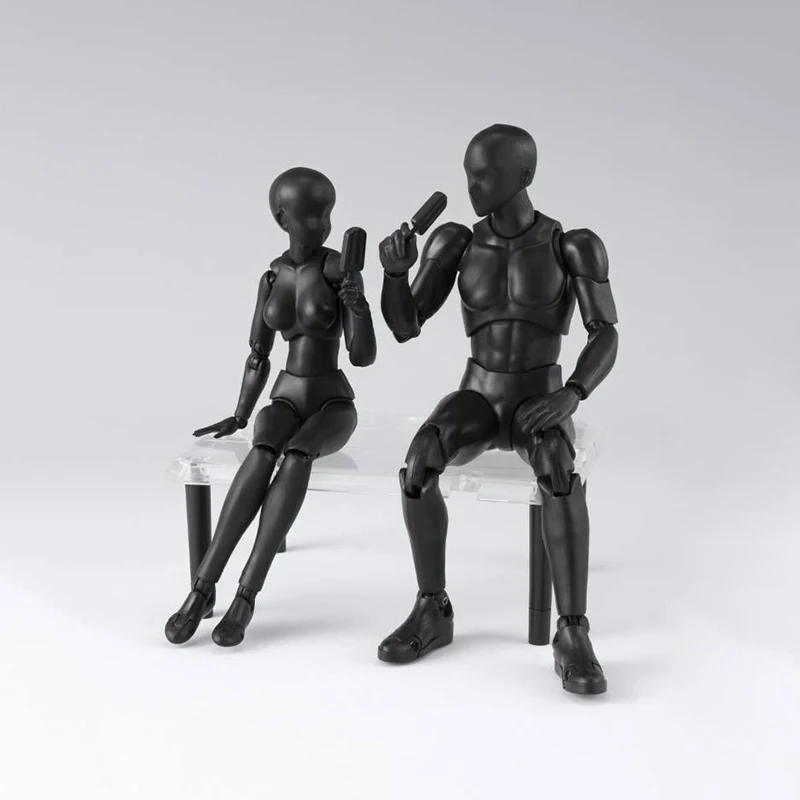 Набор подвижных фигурок SHFiguarts Body Kun DX экшен-фигурки из ПВХ серого и оранжевого