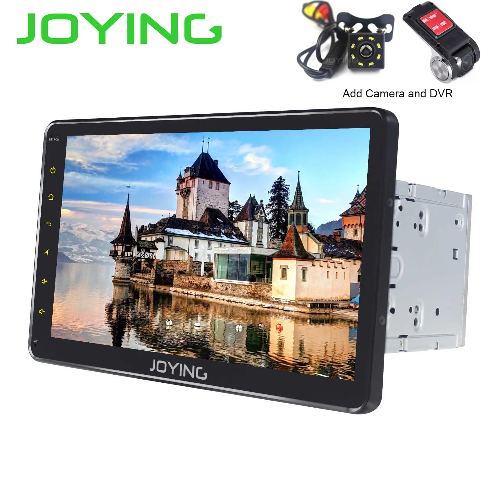 Add Camera DVR 1" gps навигация двойной 2 Din 2 ГБ+ 32 ГБ Android 8,1 автомобильный Радио стерео головное устройство мультимедиа без DVD плеер встроенный DSP Зеркало Ссылка - Цвет: Add Camera DVR