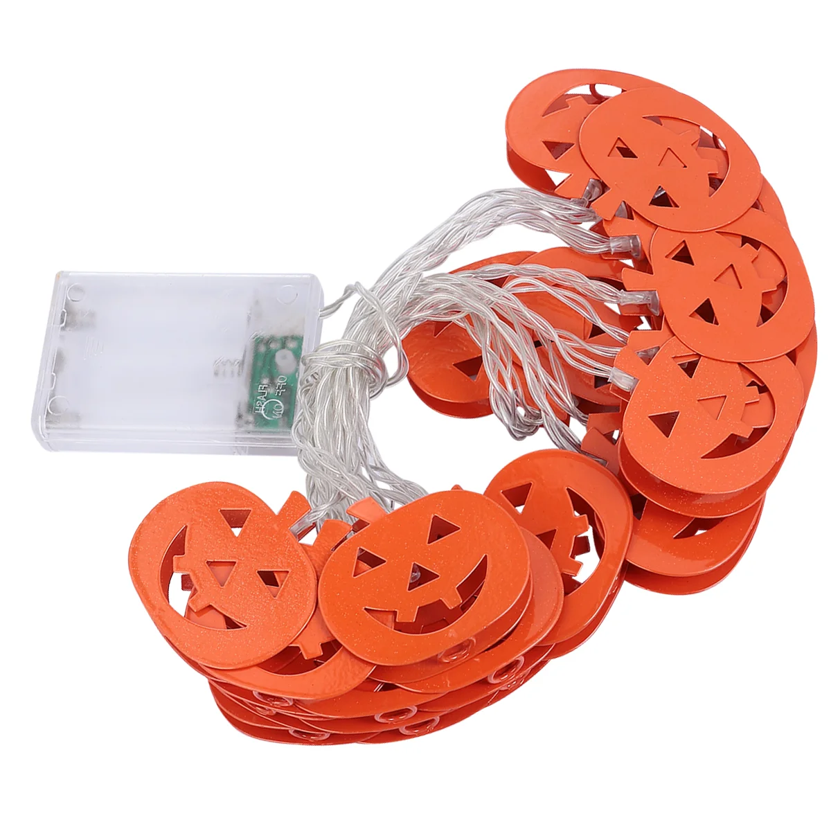 

Уличная гирлянда в виде тыквы (20 светодиодов, батарея)