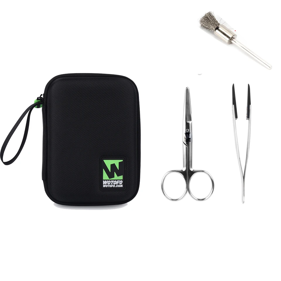Оригинальный набор инструментов для вейпа Wotofo керамический пинцет плоскогубцы с