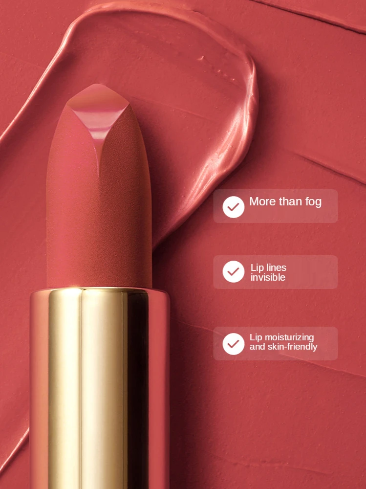 

MARIE DALGAR Knight Lipstick White Tube New Color Genuine Matte Lipstick Kit