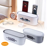 extension storage box extension plug cable organizer hand phone holder network line storage bin charger wire management 2