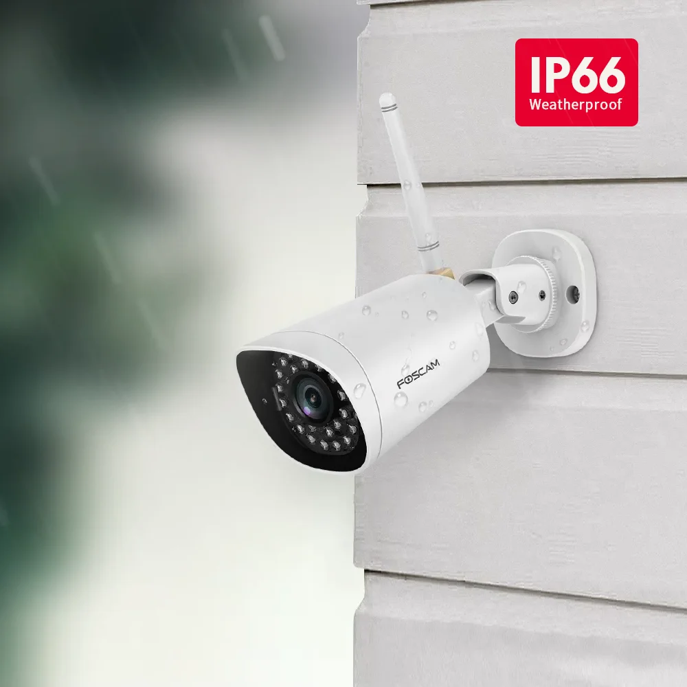 Foscam G4P супер HD 4MP(2 K) WiFi Водонепроницаемая камера безопасности с детектором движения человека 66 футов ночного видения Пуля IP камера