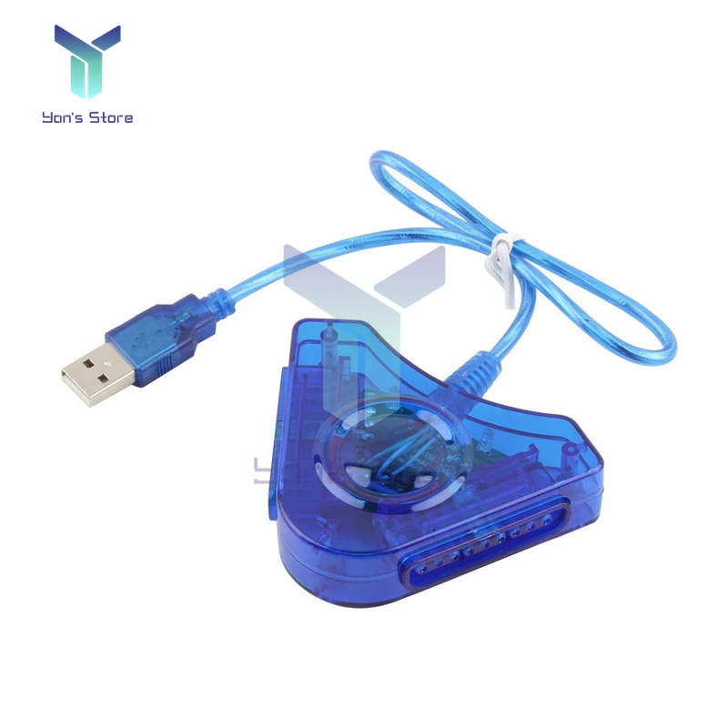 

USB2.0 PS PS2 to PC Interface Adapter Cable For PS1 PS2 PSX to PC USB Controller Dual Playstation 2PC USB Joypad Game Controller