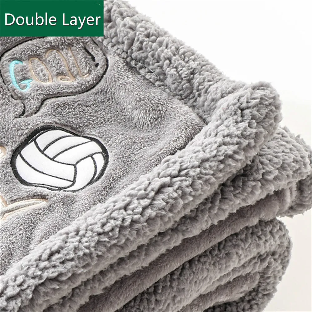 Одеяло Фланелевое Двухслойное для новорожденных дышащий теплый флисовый плед