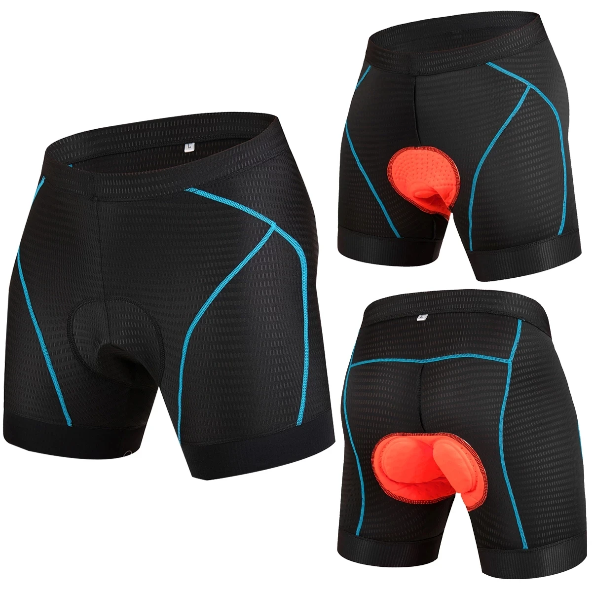 Мужские велосипедные шорты risesвелосипедное нижнее белье дышащие сетчатые трусы