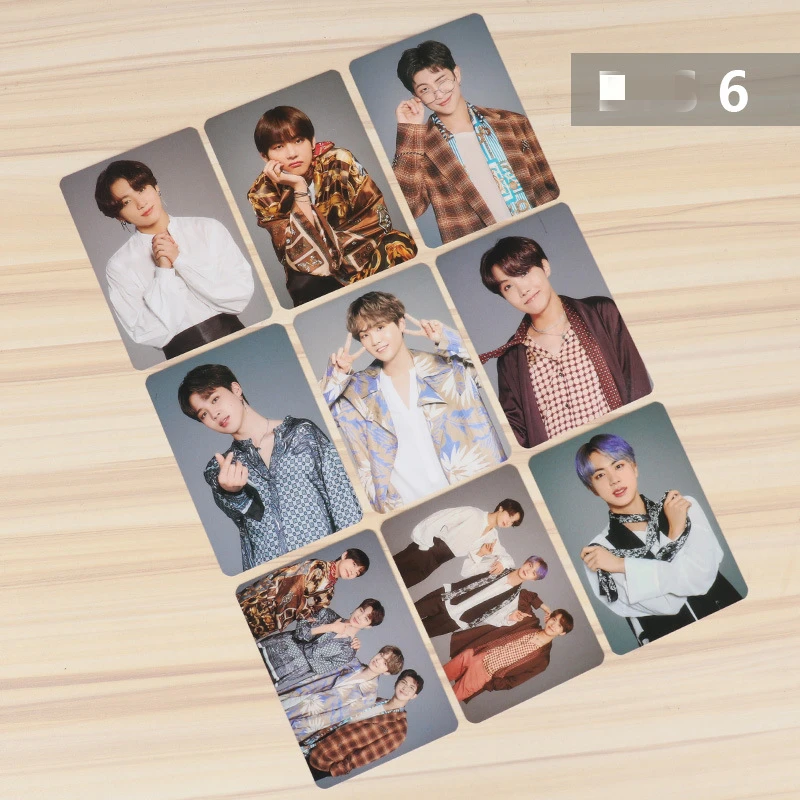 8 шт./компл. Kpop Bangtan boys Фотокарта Япония официальный Fanmeeting VOL.5 Волшебная лавка Розовый фотоальбом карты элегантная упаковка kpop