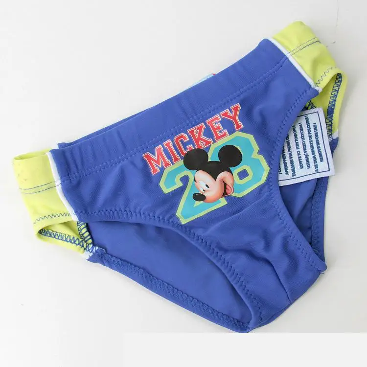 

Disney Swimming Trunks Boys Elasticated Briefs Toddlers Children Lace-up Adjustable Swimming Trunks Cartoon Boys Briefs