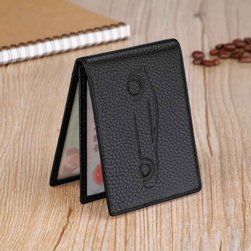 Мужской кошелек из натуральной кожи с отделением для карт | Багаж и сумки