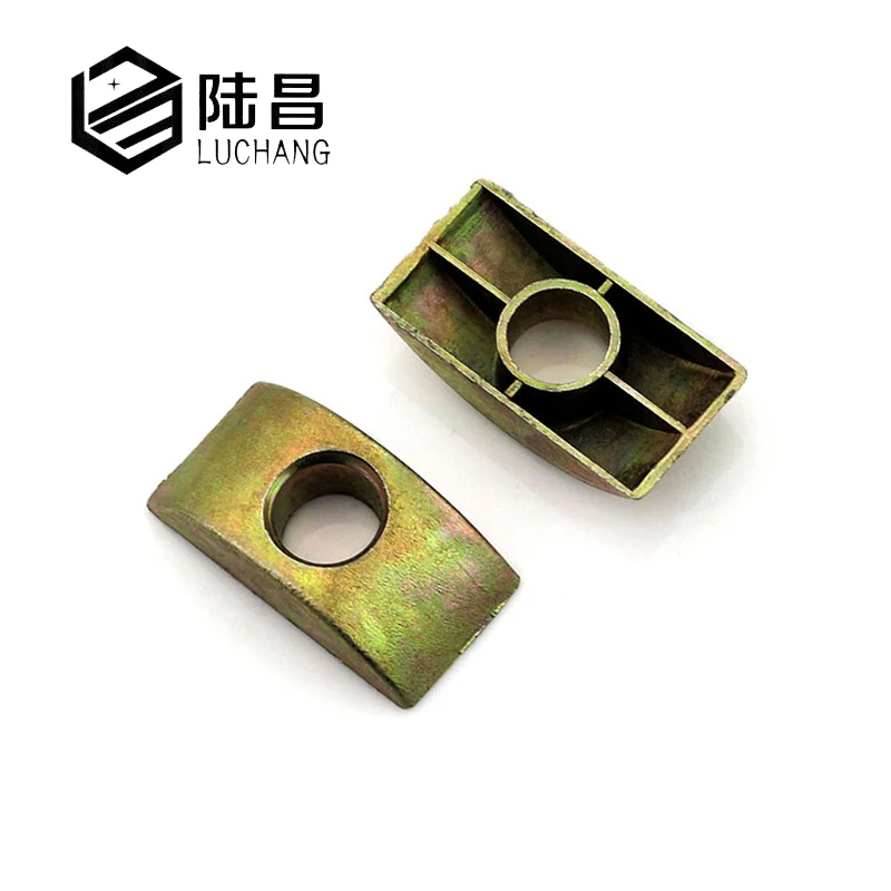 LUCHANG 50 шт. полукруглый коврик полумесяц гайка большого класса соединения четыре в