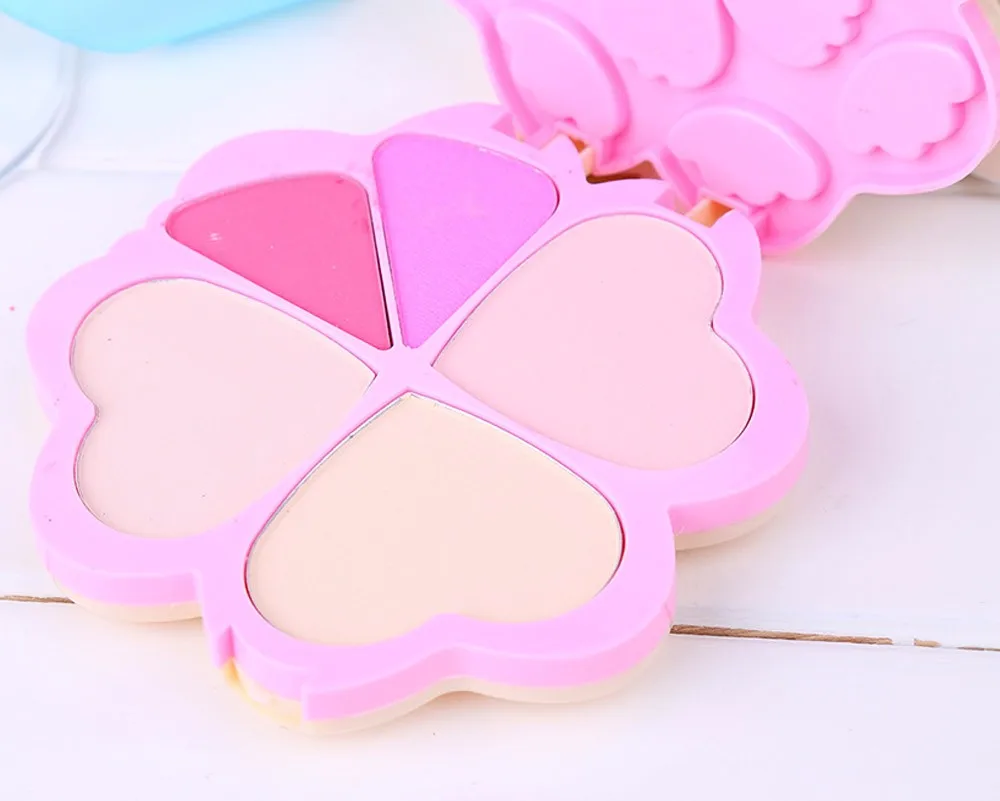 Портативные 5 цветов палета де Сомбра Металлические Блестящие дымчатые глаза