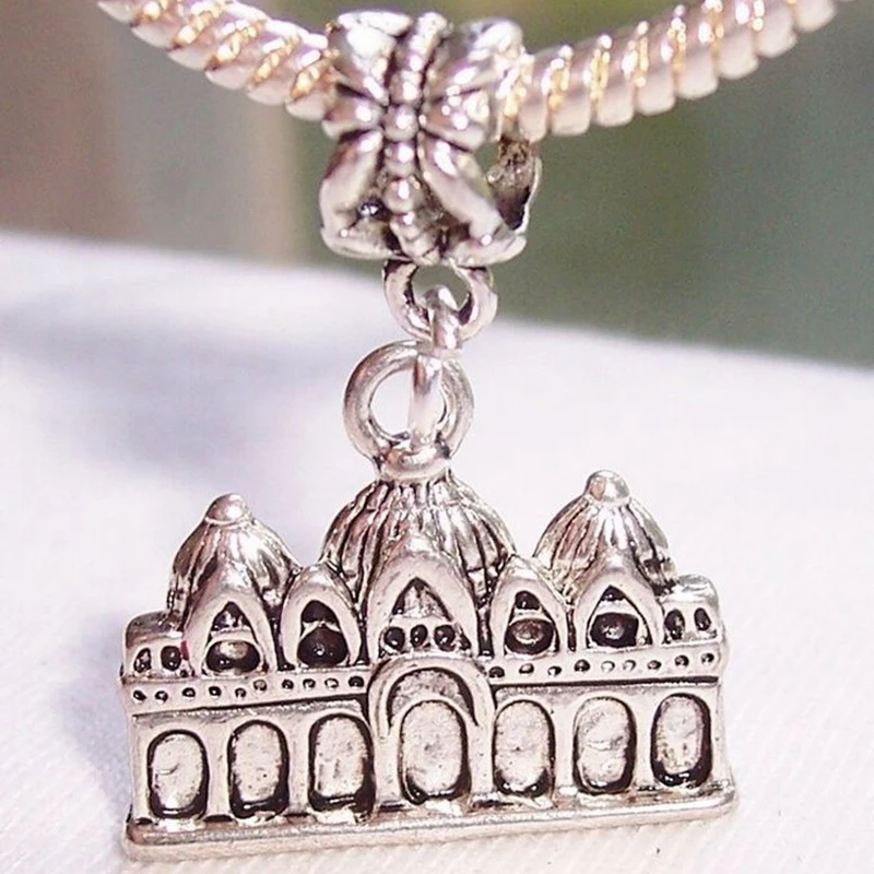 Хит! 10 шт. сплав Венеция Италия церковь Шарм бусины подходят на браслеты браслет