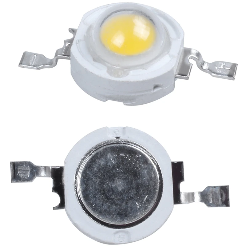 10 Pieces High Power 2 Pin 3W Warm White LED Bead Emitters 100-110Lm | Лампы и освещение