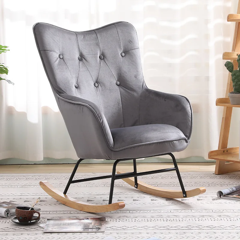 Armchair With Ottoman Living Room Bedroom Balcony Lounge Chair Siesta Chair Lazy Chair