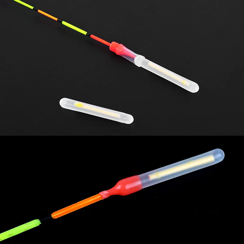 20 штук рыболовные флуоресцентный Lightstick плавающий светящаяся палка ручной