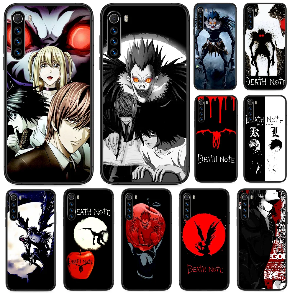Смертная записка напряжении аниме чехол для телефона Xiaomi Redmi Примечание 7 8 8T 9 9S 4X