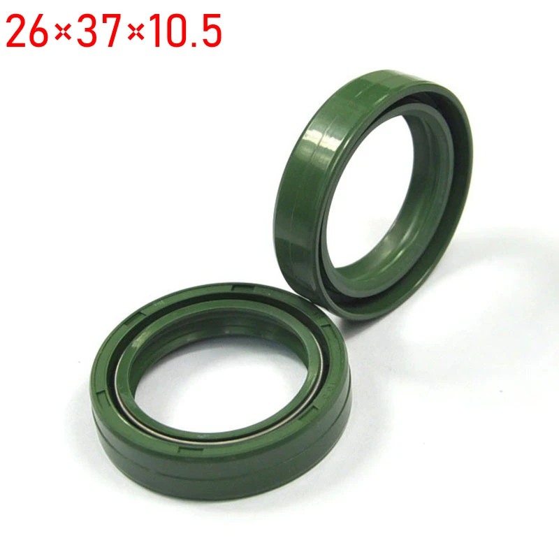

26*37*10.5 Motorcycle Front Fork Damper Oil Seals for Suzuki DS80 JR80 TTR90 TTR90E GT50 OR50 RM50 RM60 Yamaha PW80 Y-Zinger