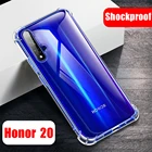 Противоударный чехол для huawei honor view 30, 20 pro, 20i, 20s, 10 lite, 10i, play 3, 3e, бампер мобильный телефон