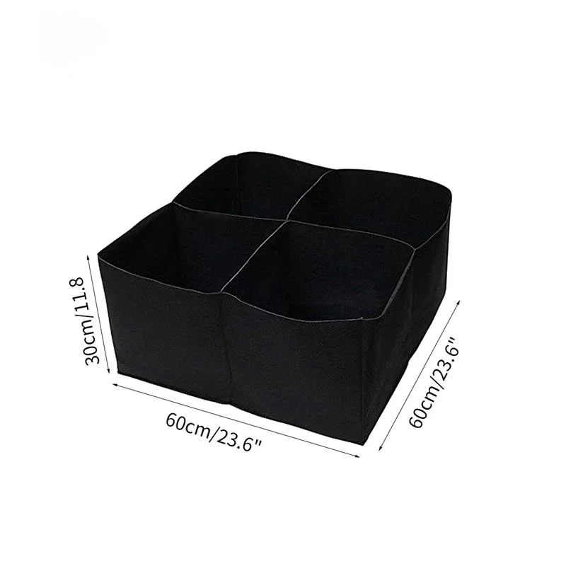 

10-100 Gallons Felt Vegetable Growing Bags Fabric Planter Bag Garden Bags Garden Pots Grow Bags Planter Bag Garden Supplies