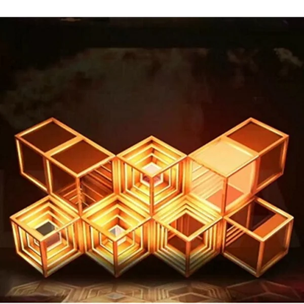 3D диджейская консоль внутренний экран светодиодная вспышка компьютерная