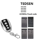 ПДУ для ворот гаража и дверей TEDSEN SKX1MD SKX2MD 433,92 МГц