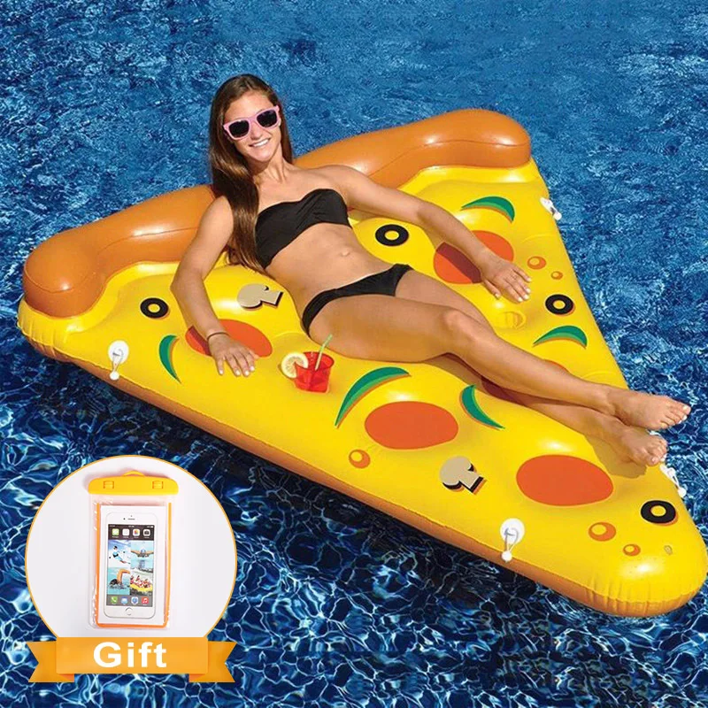 Гигантский надувной бассейн плавающий 180*150 см летнее кольцо для плавания