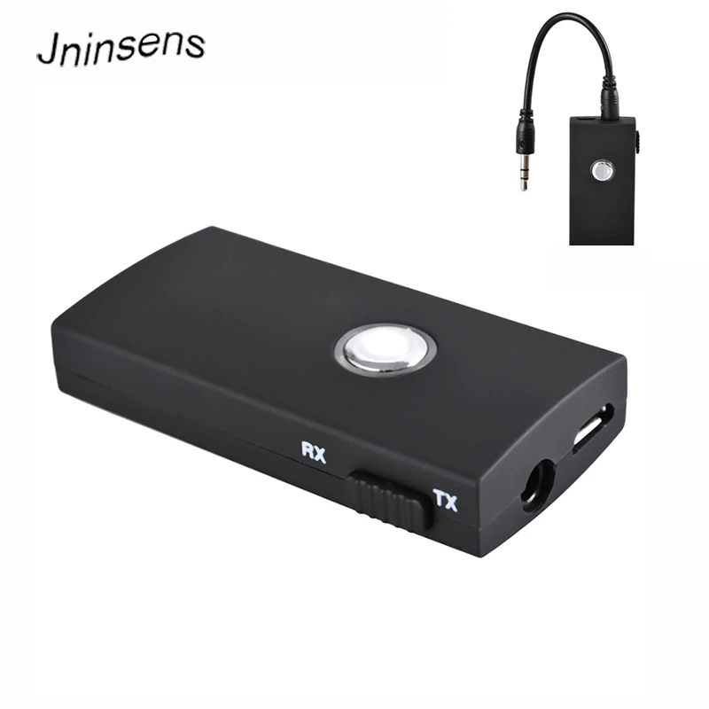 

Bluetooth Transmitter TX Bluetooth Receiver RX Audio Music Receiver 3.5mm Jack for Speaker Headphone TV PC