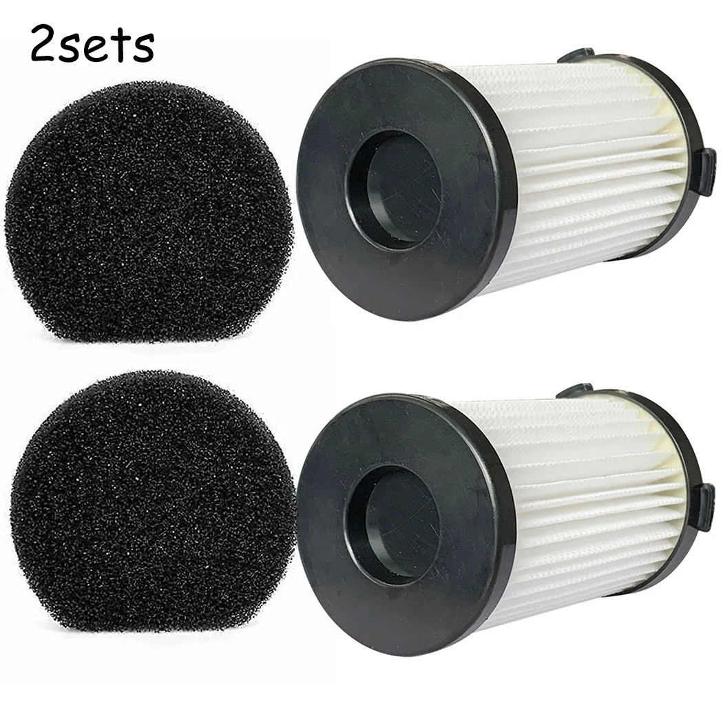 

2Sets Replacement Filter And Sponge Kit For MOOSOO D600 D601 Corded Vacuum Cleaner Eliminate Pollen Dirtdustpet Dustbust Part