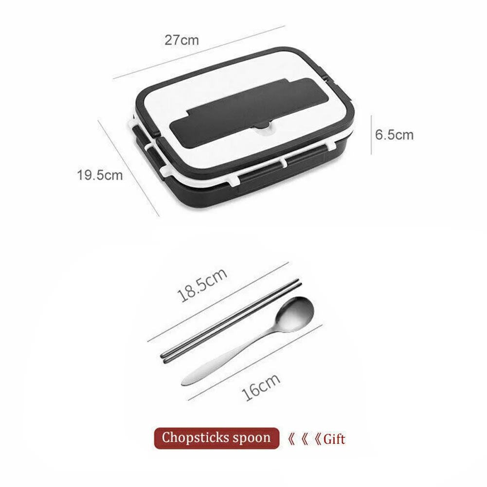 

Lunch Box With Compartment 304 Stainless Steel Bento Box For Kids School Food Container Leak-proof Food Box Dinnerware Storage