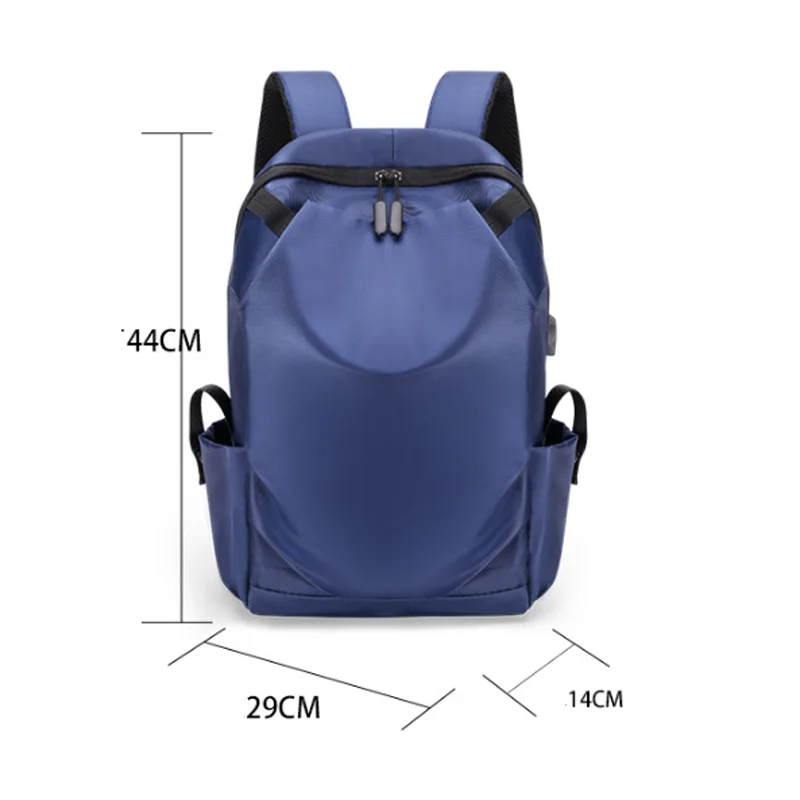 

HOT New School Men's Fashion Backpack Waterproof Backpack Male External USB Charge Bag Unisex Camouflage Backpack