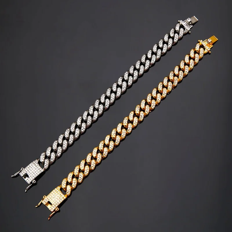 2021 Hiphop hip hop rap bracelet jewelry fashion personality street dance accessories men's popular | Украшения и аксессуары