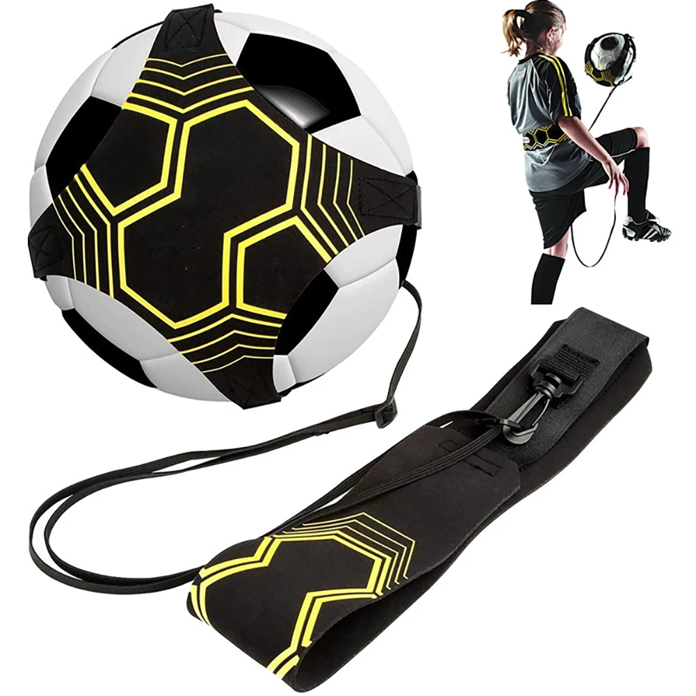 

Adjustable Soccer Training Equipment Ball Practice Aid Control Skills Football Accessories Kickerball Sports Assistance Trainer