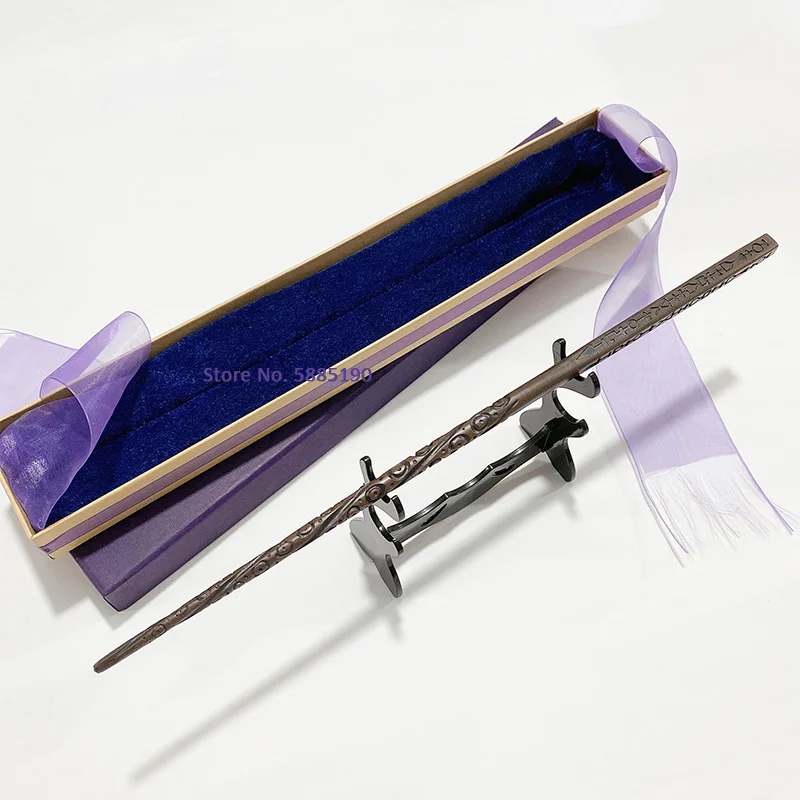 Colsplay New Arrive Metal/Iron Core Hermione Wand/ HP Magic Magical Elegant Ribbon Gift Box Packing with Wand Support | Игрушки и хобби