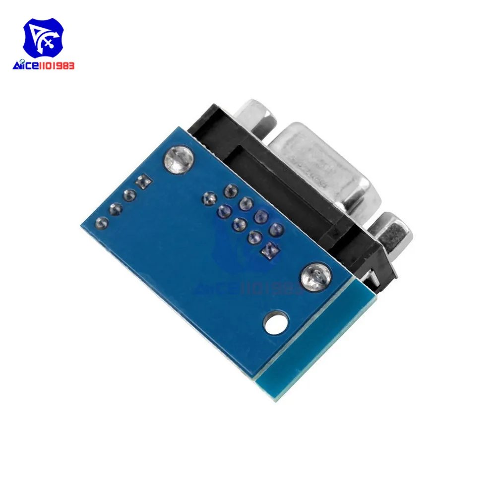 Модуль преобразователя diymore MAX3232 RS232 в TTL модуль соединителя DB9 с соединительным