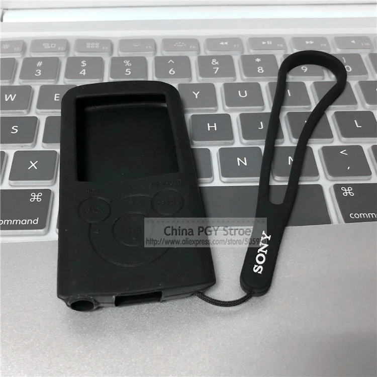 Силиконовый резиновый гелевый Чехол для Sony Walkman чехол кожи E384 E385 запястья веревка
