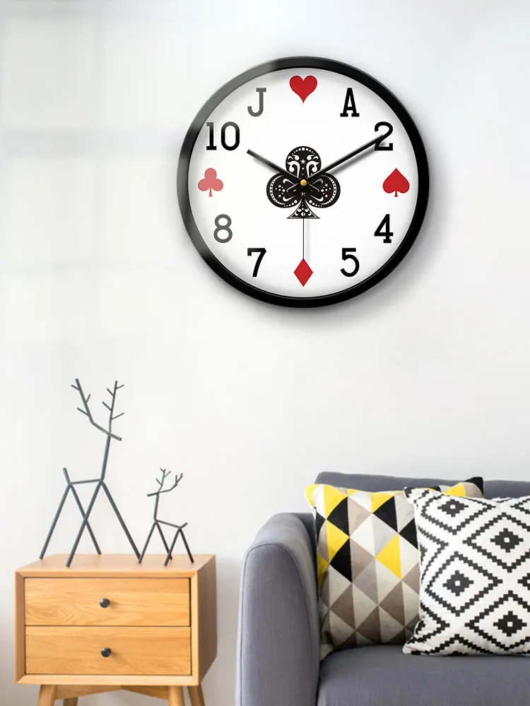 Бесшумные настенные часы DD45WC креативные минималистичные для гостиной спальни