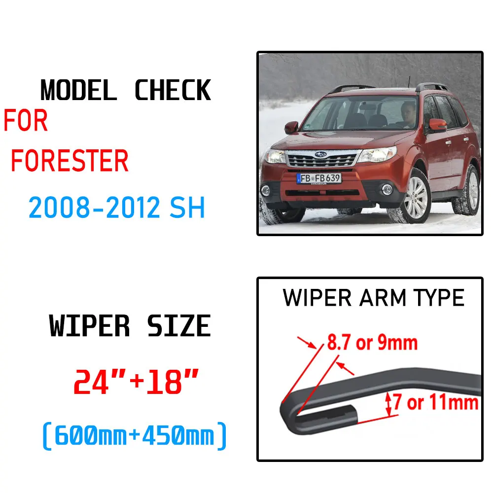 Для Subaru Forester 2008 2009 2010 2011 2012 SH аксессуары переднего лобового стекла автомобиля