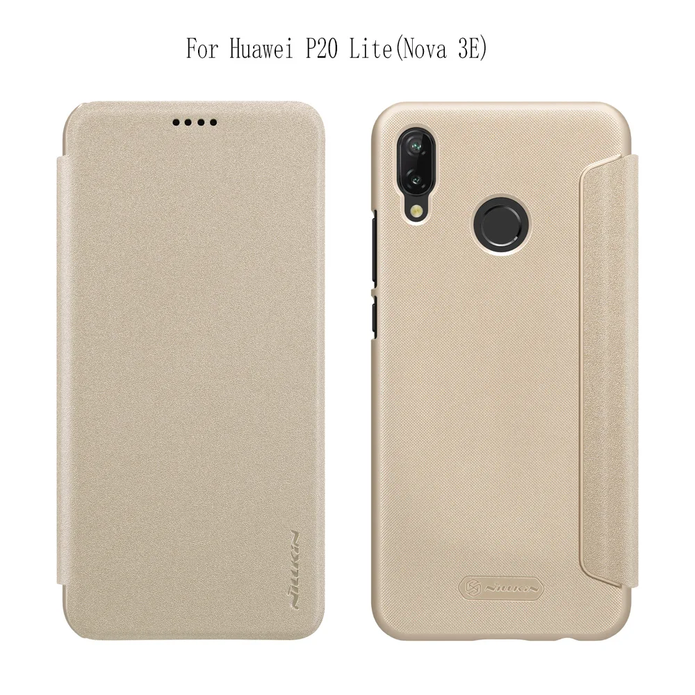 Для huawei P20 P20 Lite P30 Pro p30 Lite P30 чехол NILLKIN Sparkle Series пластиковый PU роскошный Флип кожаный чехол