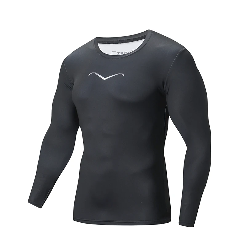 Мужская футболка с длинным рукавом и 3D-принтом градиентная | одежда