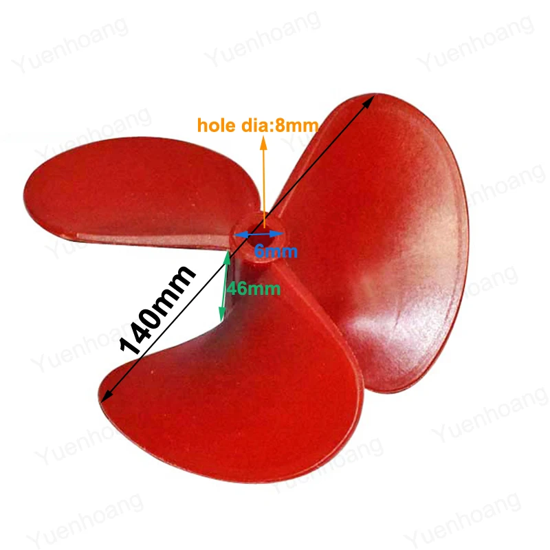 1 шт нейлоновый пропеллер из