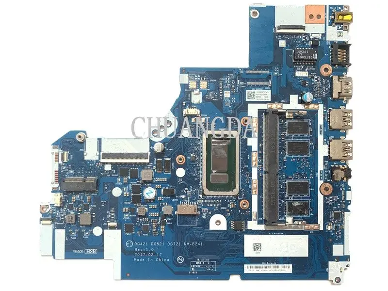 Материнская плата для ноутбука Lenovo Ideapad 330-15IKB/330-17IKB CPU 4415U SR348 RAM 4G NM-B241 FRU 5B20N95885